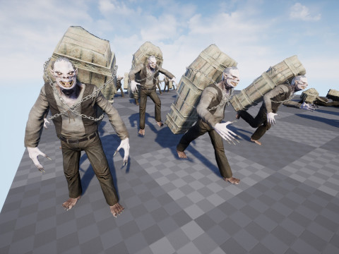 Ghoul Modelo 3D