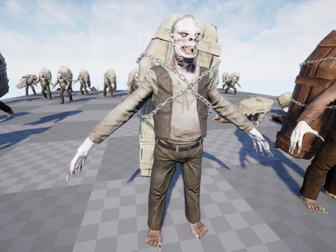 Ghoul Modelo 3D