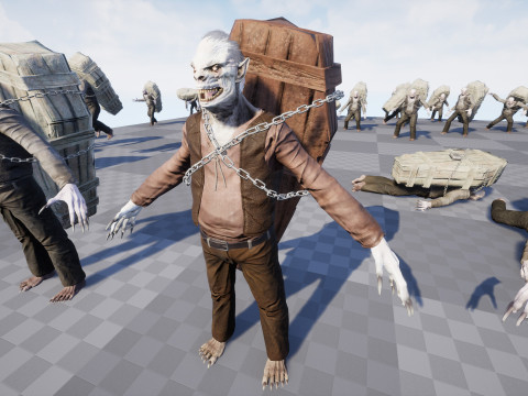 Ghoul Modelo 3D