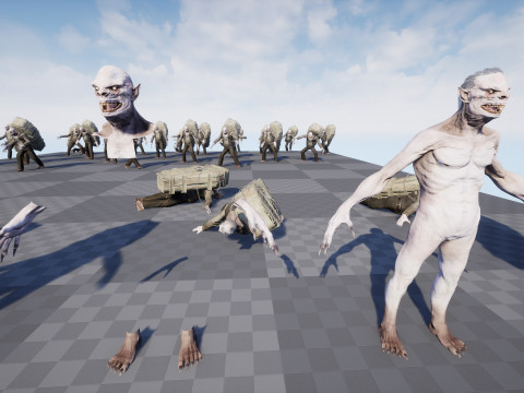 Ghoul Modelo 3D
