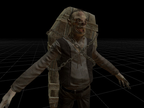 Ghoul Modelo 3D