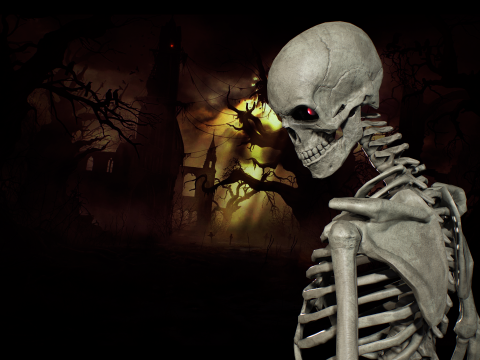 Skeleton 01 3Dモデル
