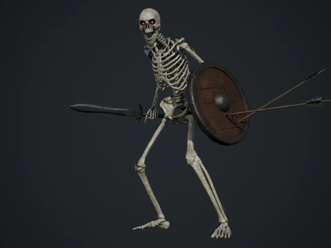 Skeleton 01 3D Model