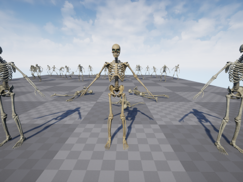 Skeleton 01 3Dモデル
