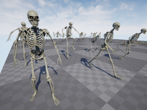 Skeleton 01 3Dモデル