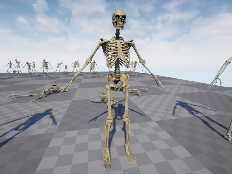 Skeleton 01 3Dモデル