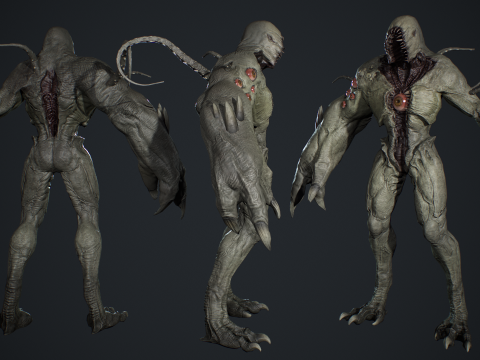 Monster Boss 3Dモデル