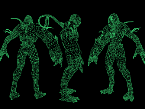 Monster Boss 3Dモデル