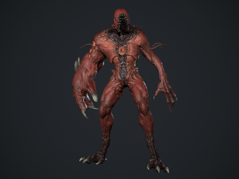 Monster Boss 3Dモデル