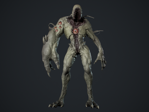 Monster Boss 3Dモデル