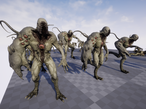 Monster Boss 3Dモデル