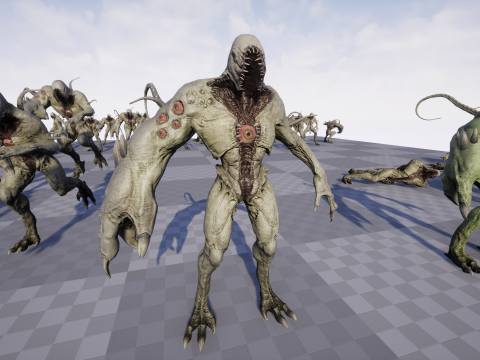 Monster Boss 3Dモデル