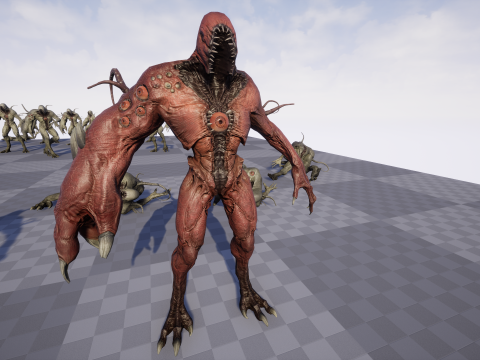 Monster Boss 3Dモデル