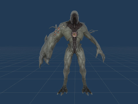 Monster Boss 3Dモデル