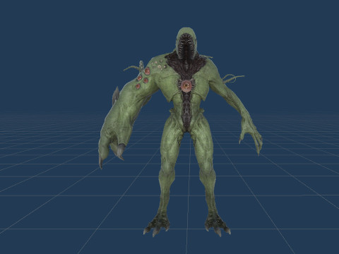 Monster Boss 3Dモデル