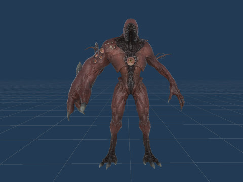 Monster Boss 3Dモデル