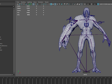 Monster Boss 3Dモデル