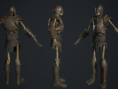 İskelet 02 3D Model