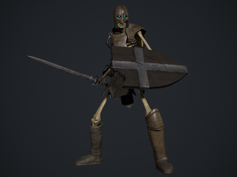 Skeleton 02 3D मॉडल