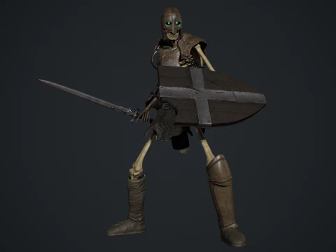 İskelet 02 3D Model