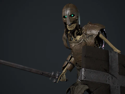 İskelet 02 3D Model