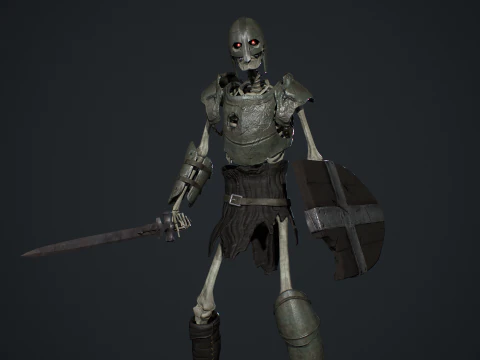 İskelet 02 3D Model