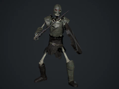 İskelet 02 3D Model