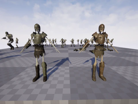 İskelet 02 3D Model