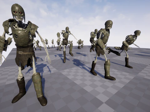 İskelet 02 3D Model