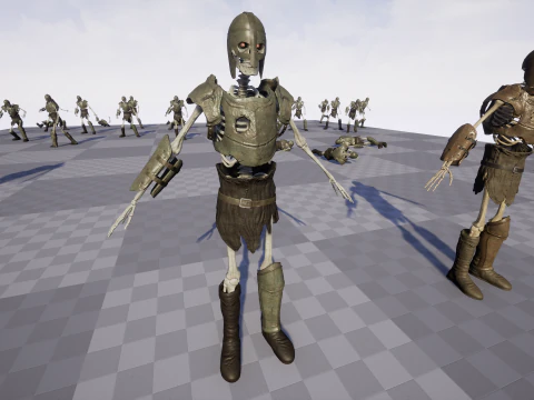 İskelet 02 3D Model