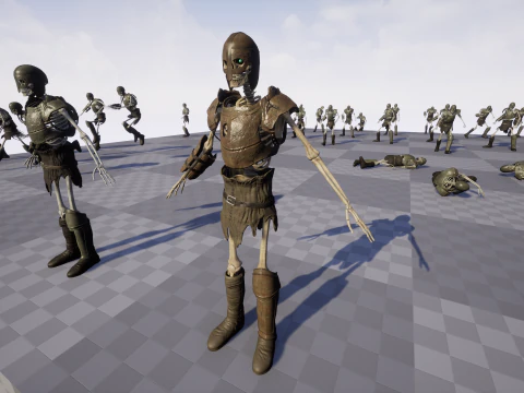 İskelet 02 3D Model