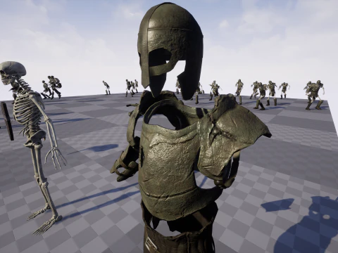 İskelet 02 3D Model