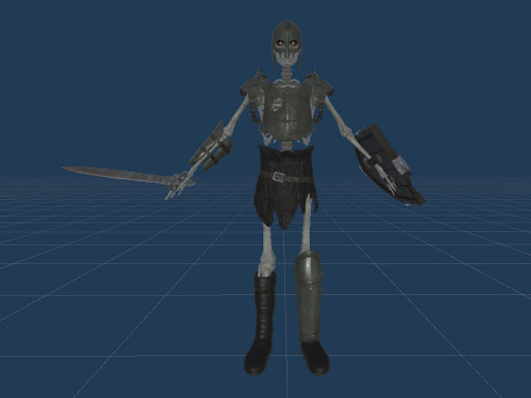 Skeleton 02 3D मॉडल