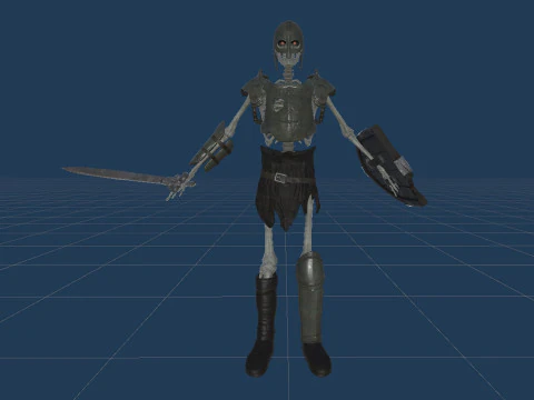 İskelet 02 3D Model