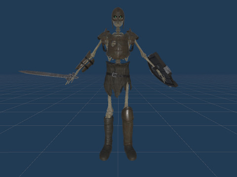 Skeleton 02 3D मॉडल