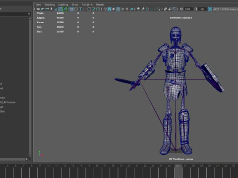 İskelet 02 3D Model