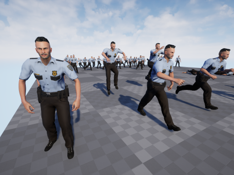 Policeman 3D Модель