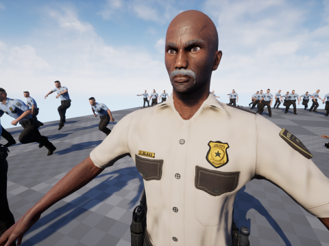 Policeman 3D Модель