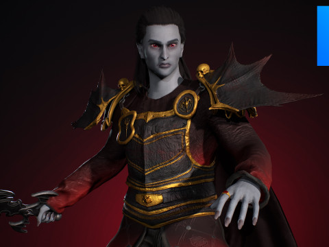 Vampire Lord 3D Model