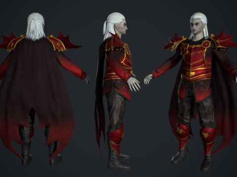 Vampire Lord 3D Model