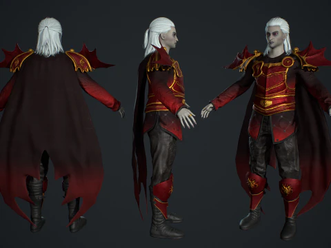 se&ntilde;or vampiro Modelo 3D