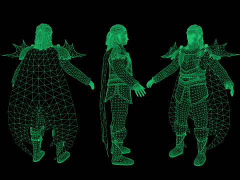 Vampire Lord 3D Model