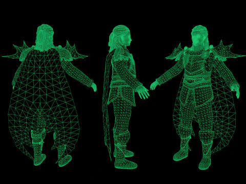 se&ntilde;or vampiro Modelo 3D