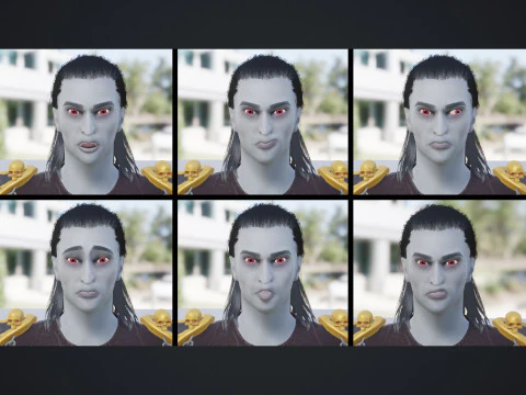 se&ntilde;or vampiro Modelo 3D