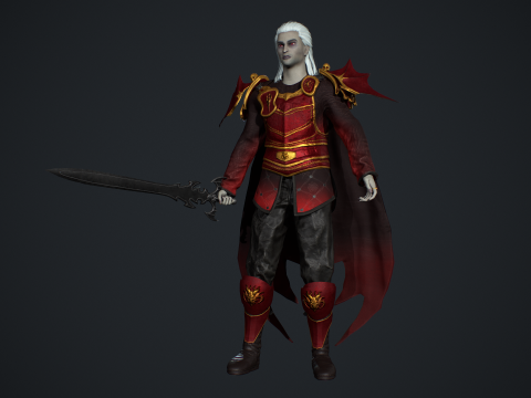 Vampire Lord 3D Model