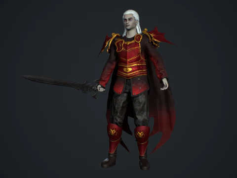 se&ntilde;or vampiro Modelo 3D