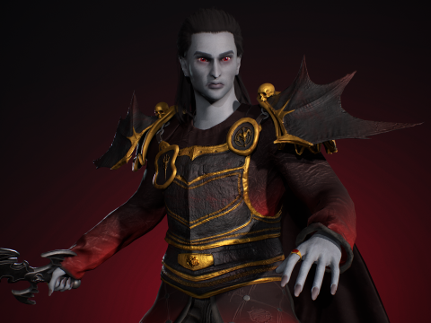 Vampire Lord 3D Model