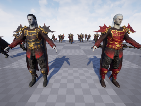 Vampire Lord 3D Model