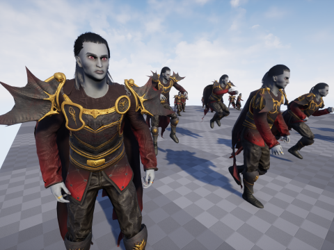 Vampire Lord 3D Model