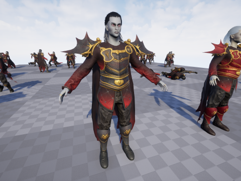 Vampire Lord 3D Model